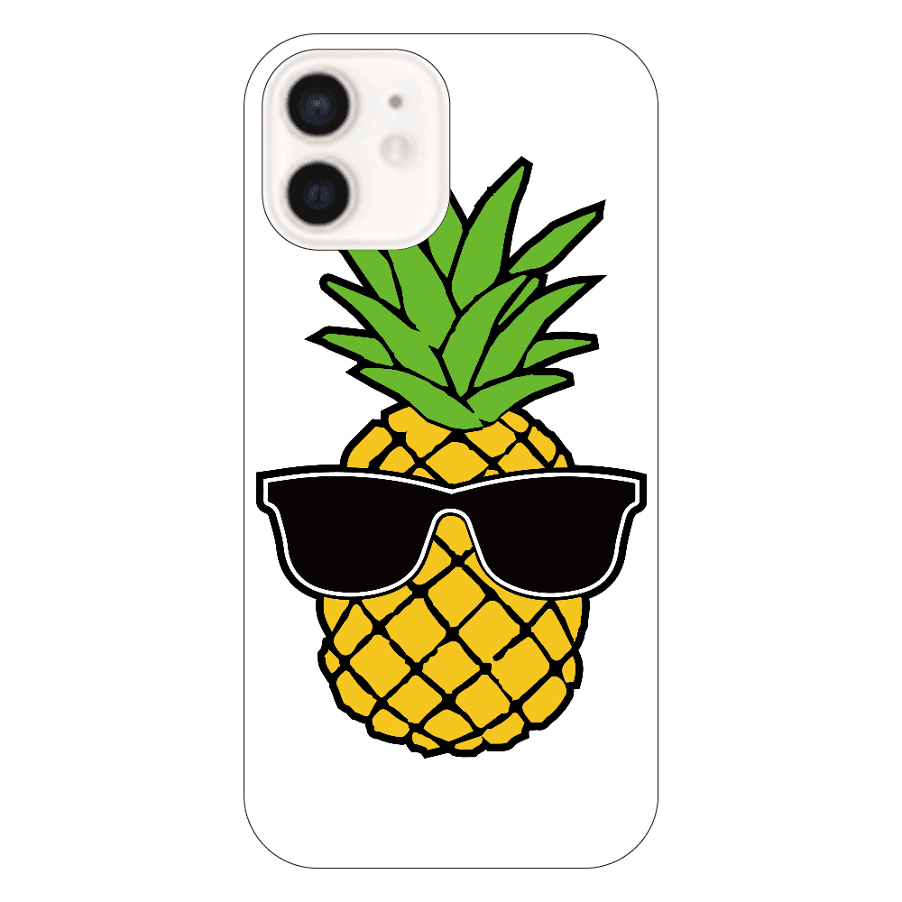 iPhone12 ケース Funky Pineapple