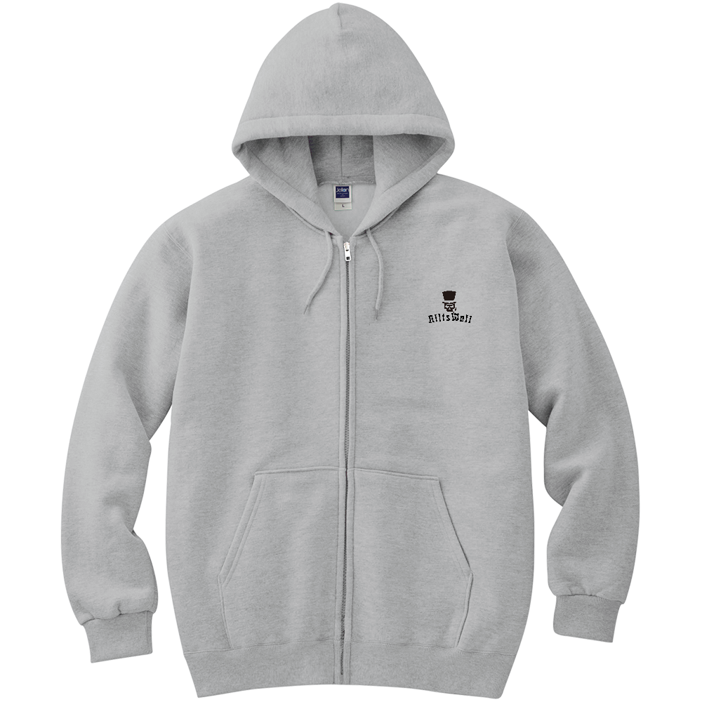 ジップアップパーカー