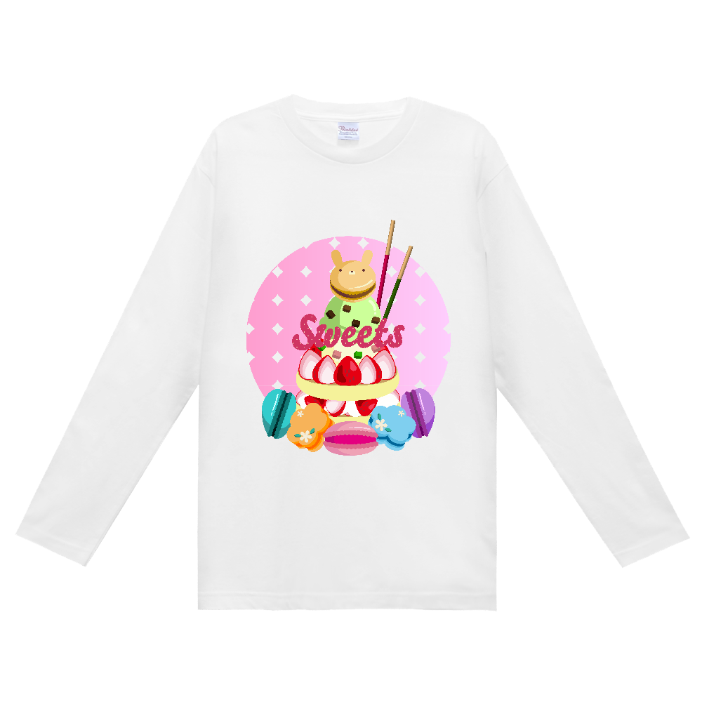 イラスト パンケーキうさぎさん 02 オリジナルtシャツを簡単自作 無料販売up T 最安値