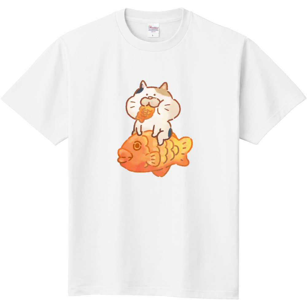 ライドonたい焼き オリジナルtシャツのup T