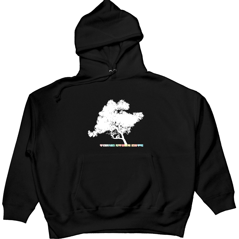 「TOKYO STRAY CATS　- ノラ猫と女の子」	10.0オンス T/C ビッグシルエット スウェット プルオーバー パーカ