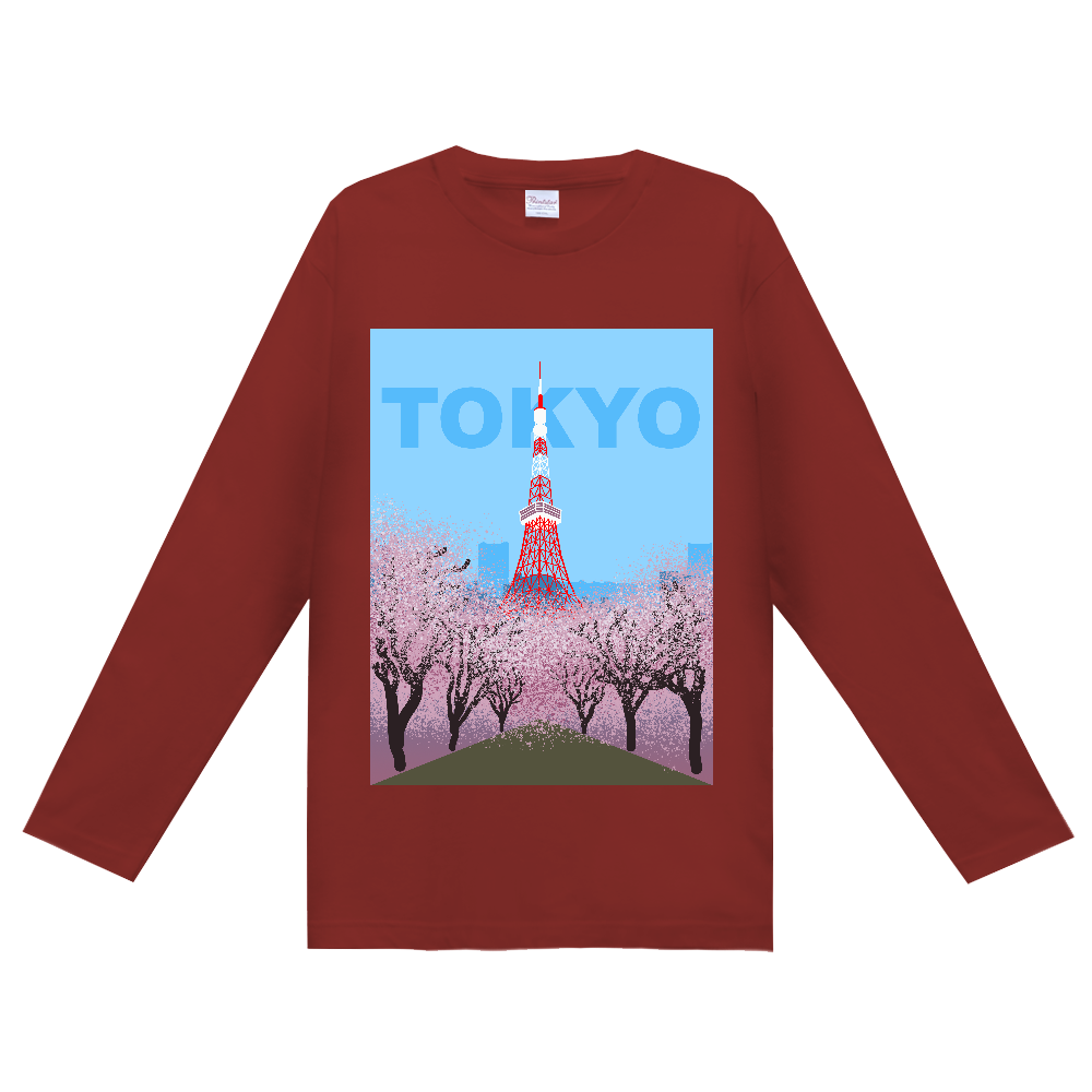 東京タワー（桜、TOKYO）