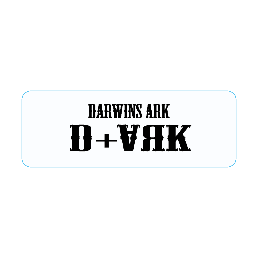 Darwins.arkアクリルバッジ-アクリルバッジ長方形(70x20mm)