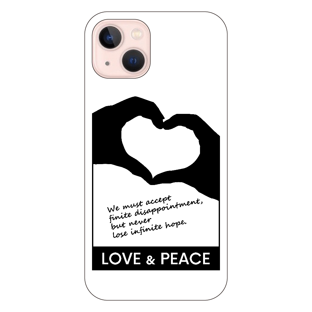 iPhone13 ラブ アンド ピース