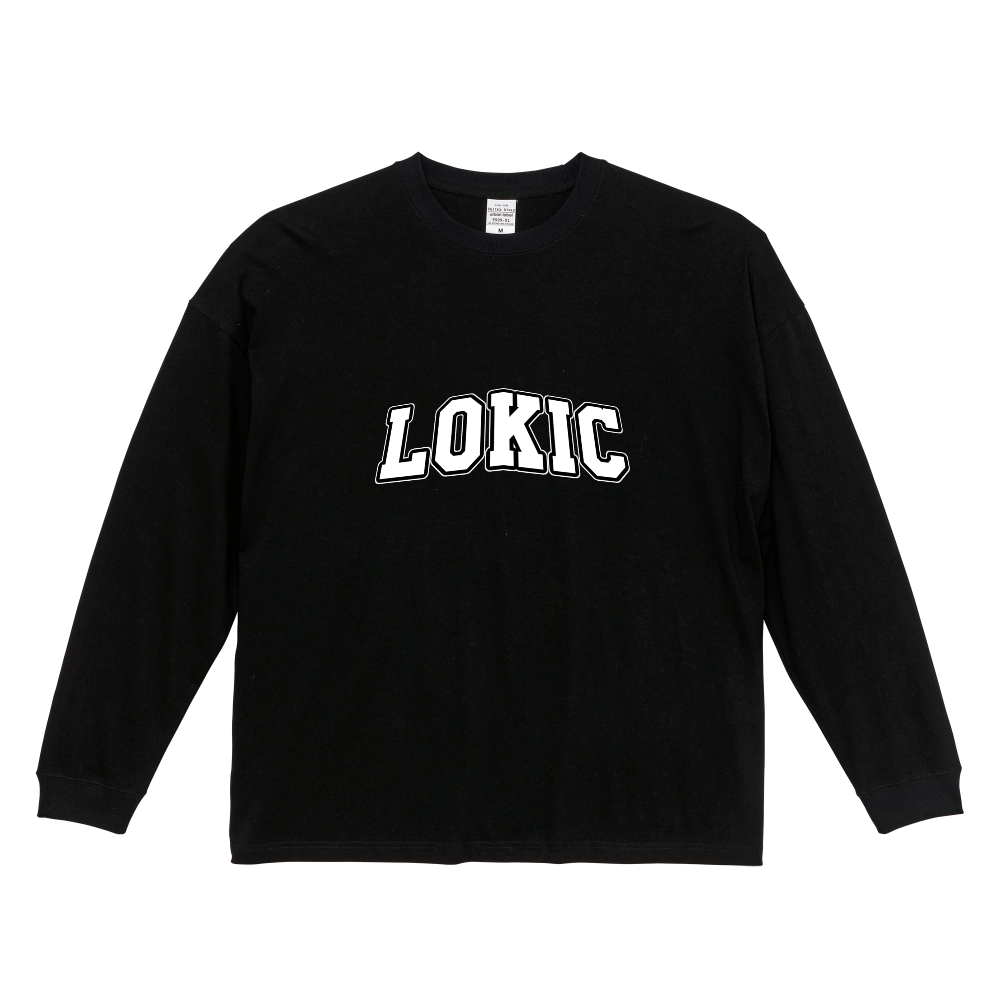 【LokiC/ロキシー】ビッグシルエットロングスリーブＴシャツ|オリジナルTシャツのUP-T