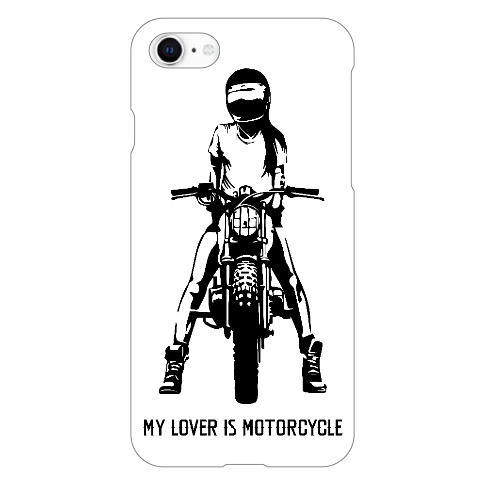 iPhoneSE iPhone8 iPhone7 ケース My Lovor is Motorcycle