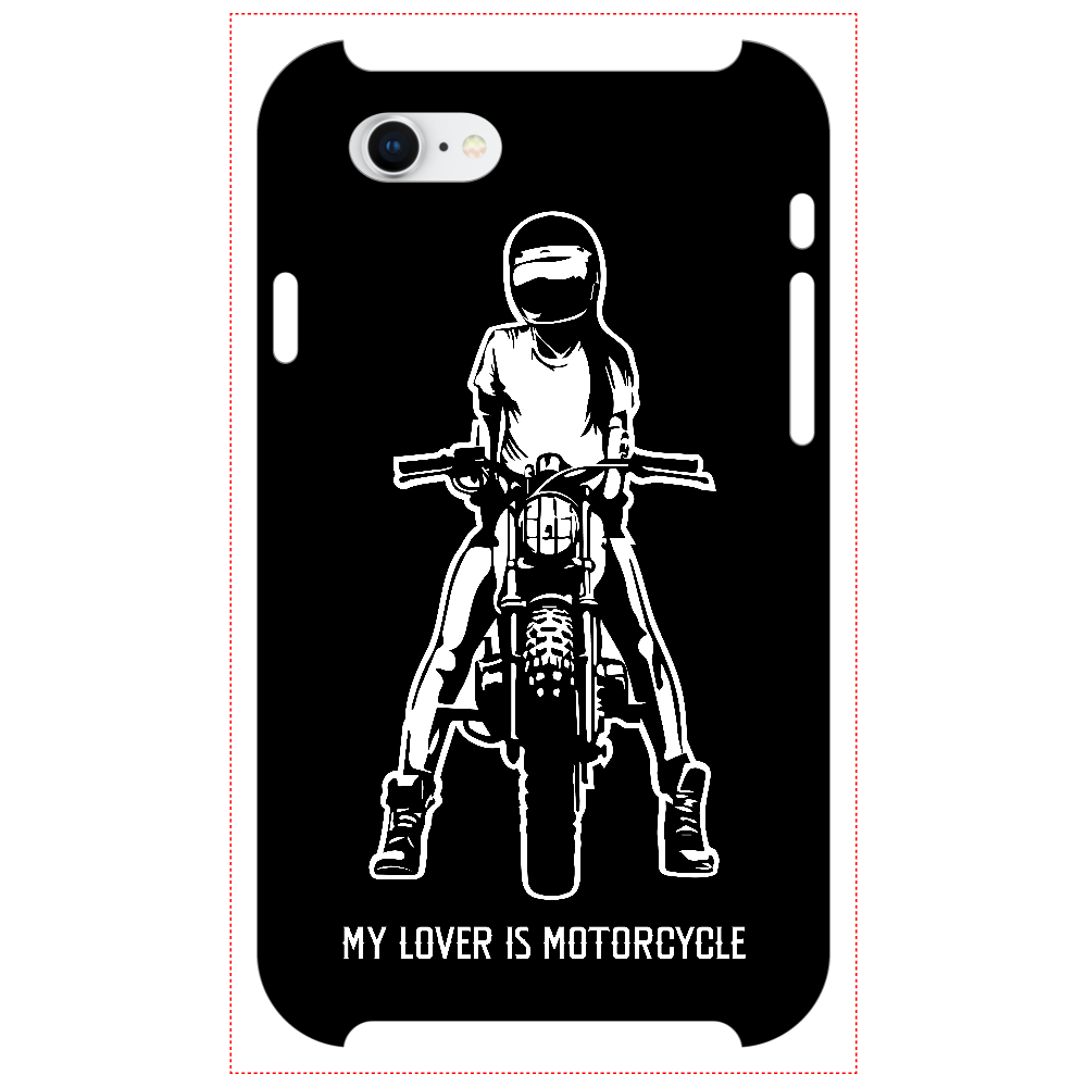 iPhoneSE iPhone8 iPhone7 ケース My Lovor is Motorcycle