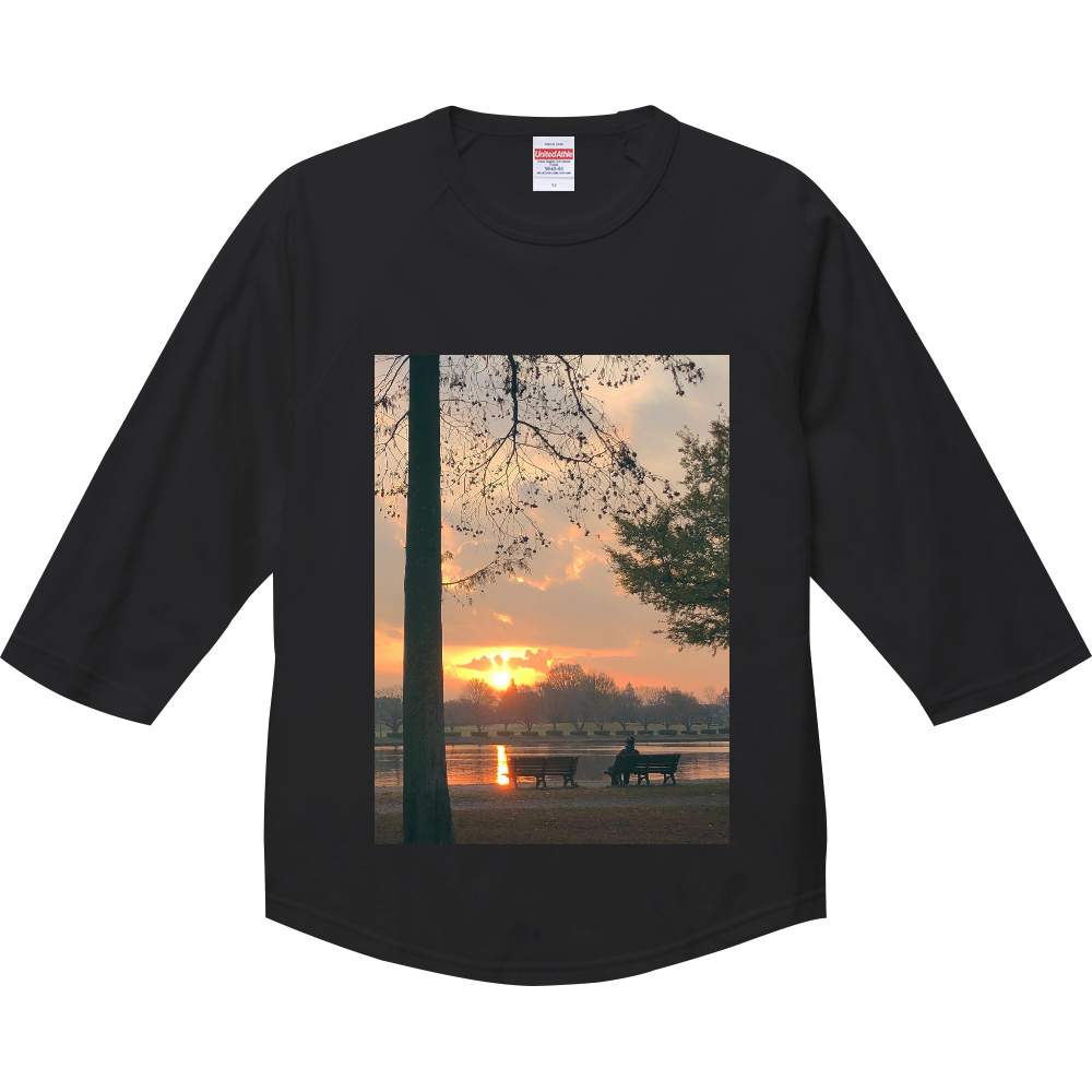 ラグランTシャツ　de l'eau2