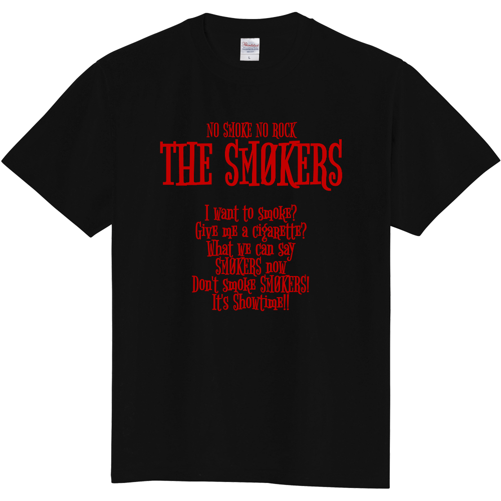 黒Tシャツ赤文字 Gt.TAK PRIVATE MODEL│THE SMØKERS STORE