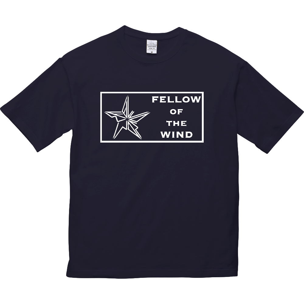 FW ロゴTシャツ 白字 ビッグシルエット