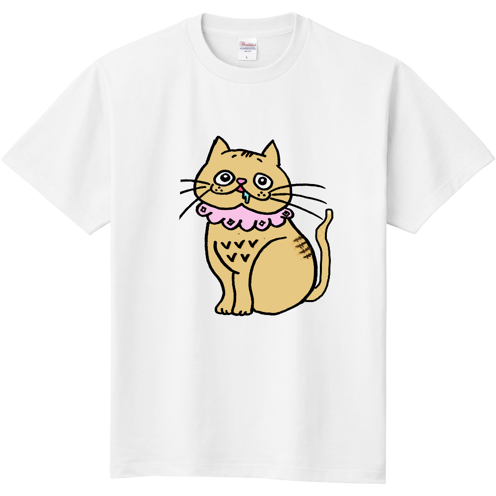 ミルクティー猫ちくちゃん オリジナルtシャツのup T