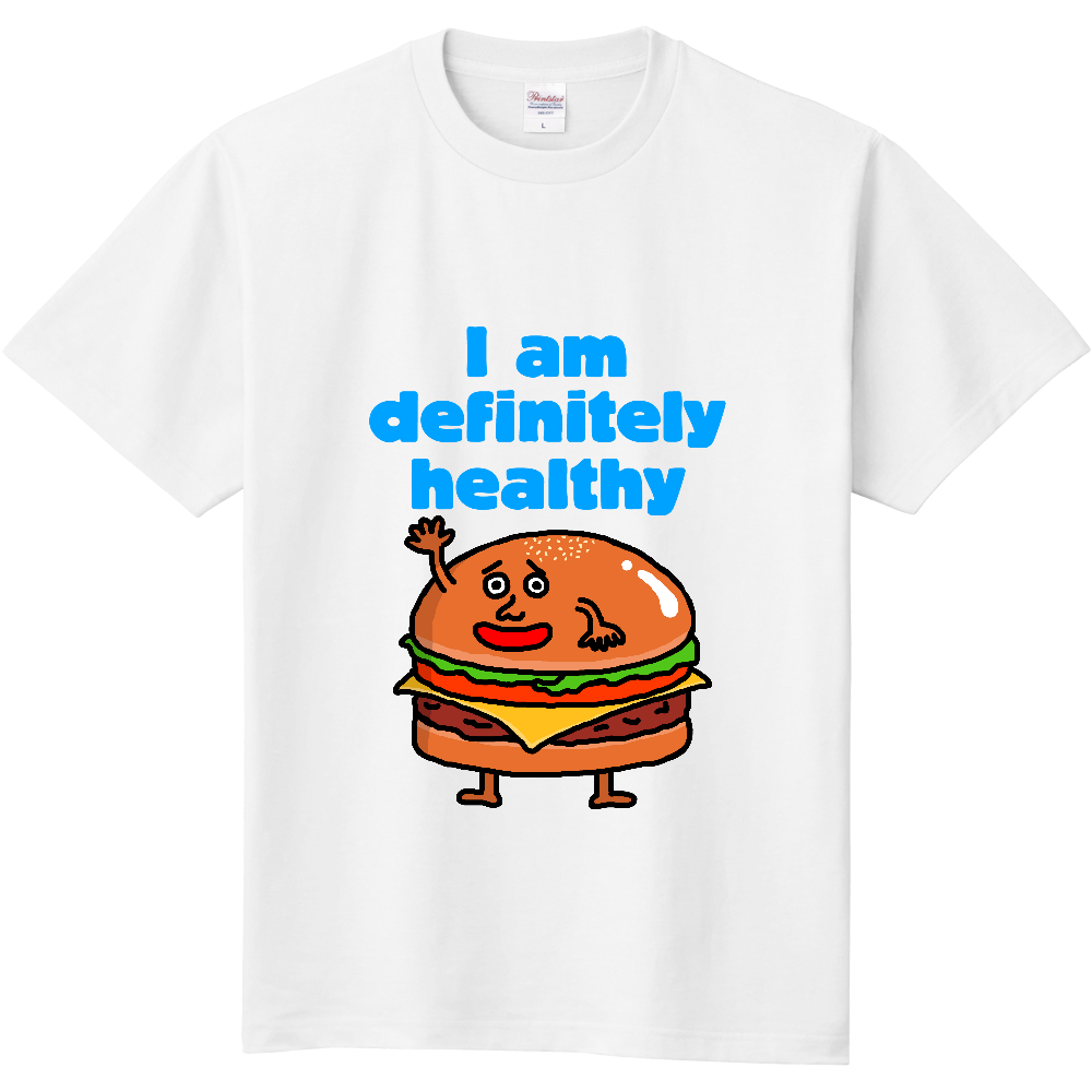 バーガーさんTシャツ|オリジナルTシャツのUp-T