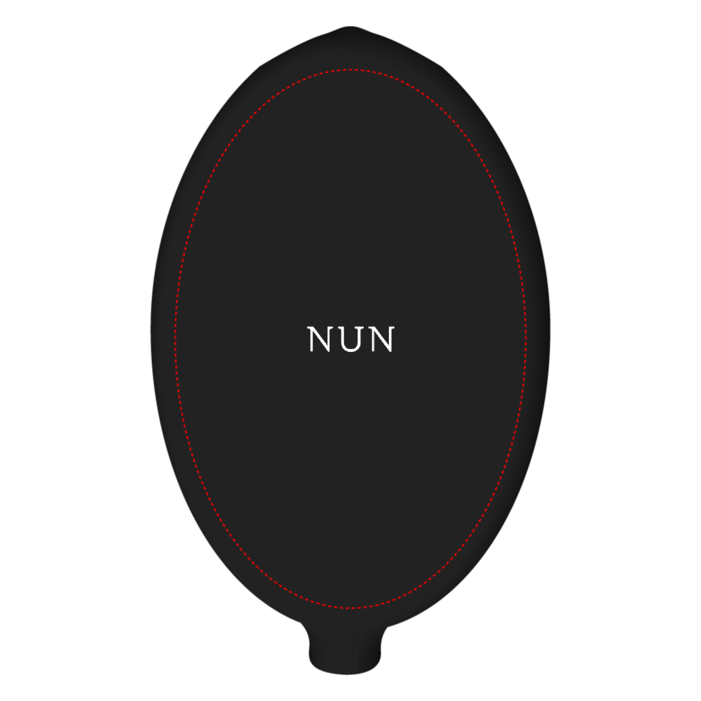 NUN LOGO COIN CASE