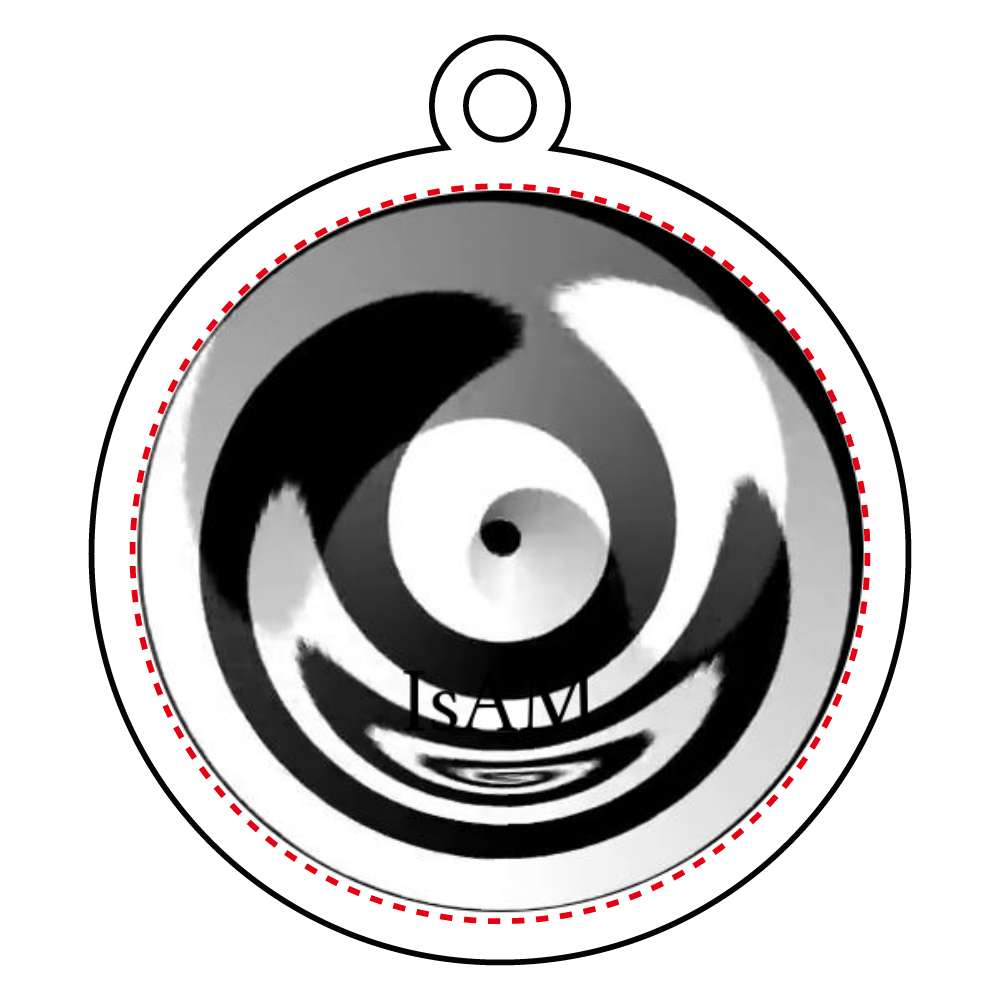 ぐるぐるアクキー