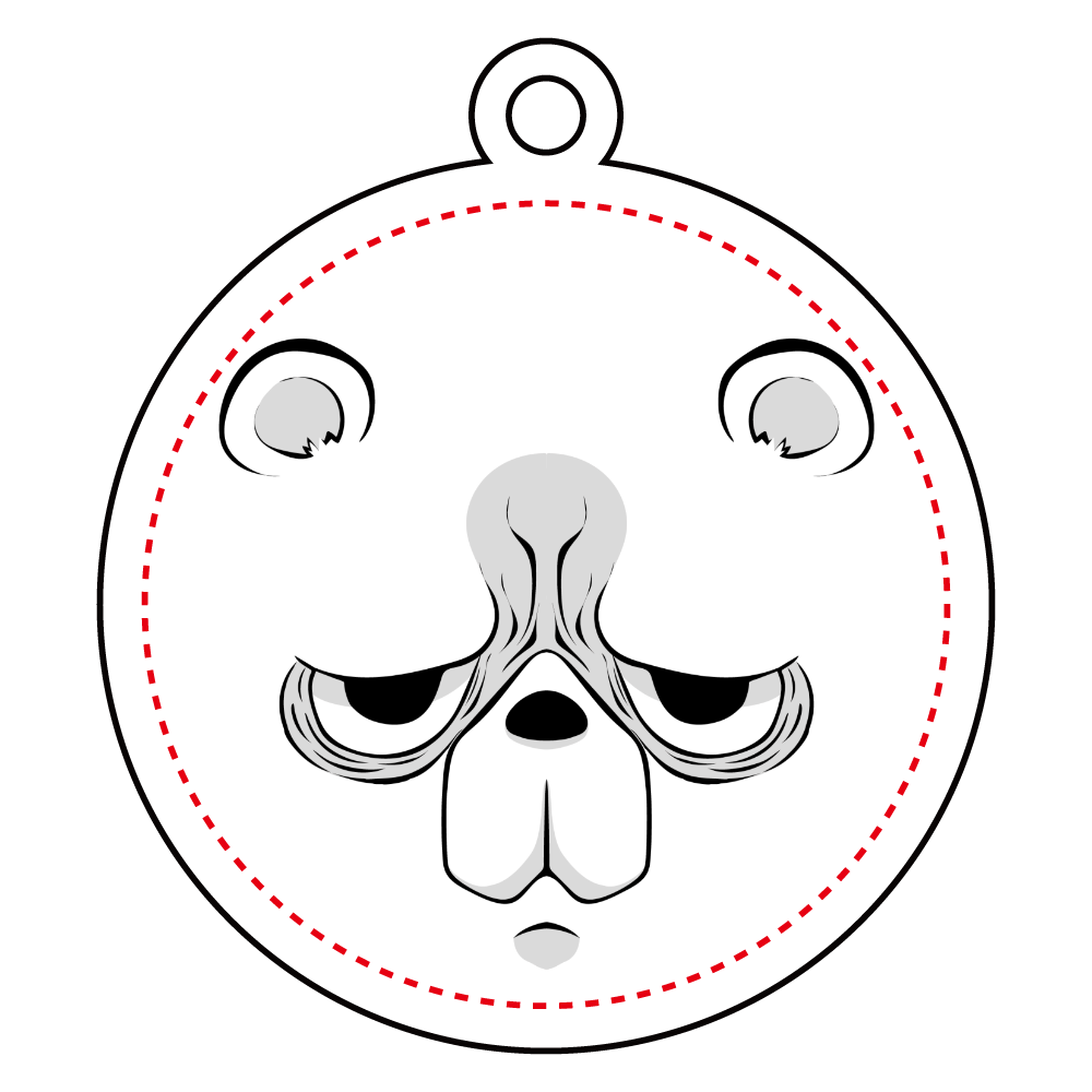 KEY-01 BUCACHAN キーホルダー