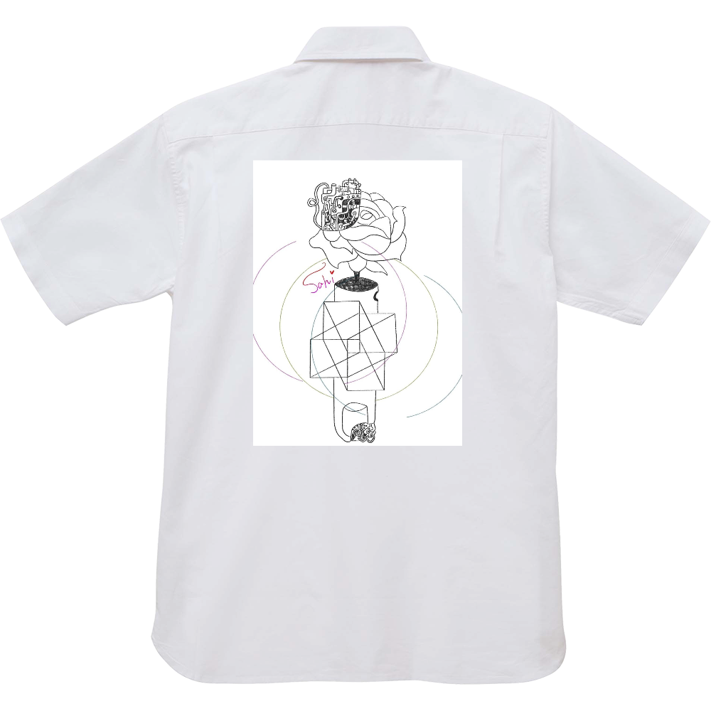 オックスフォードボタンダウンシャツ 『白』