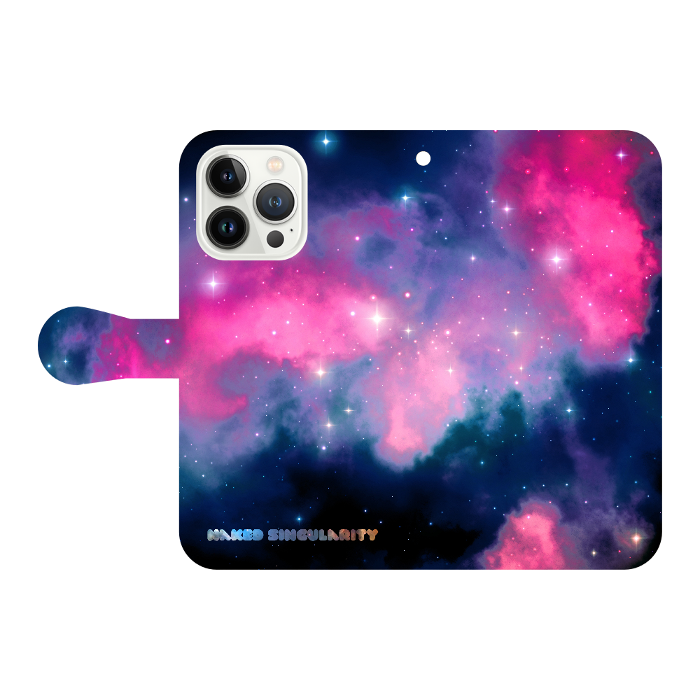 nebulaⅠ 手帳型ベルト付きiPhone13 Pro