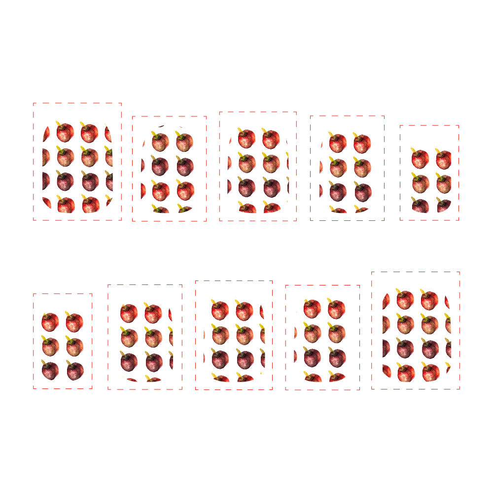 さくらんぼ ネイルチップ (Mサイズ) / クリア