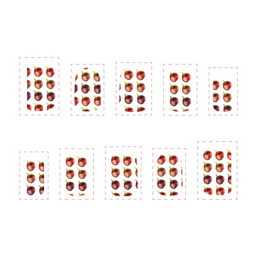 さくらんぼ　ネイルチップ (SSサイズ) / クリア