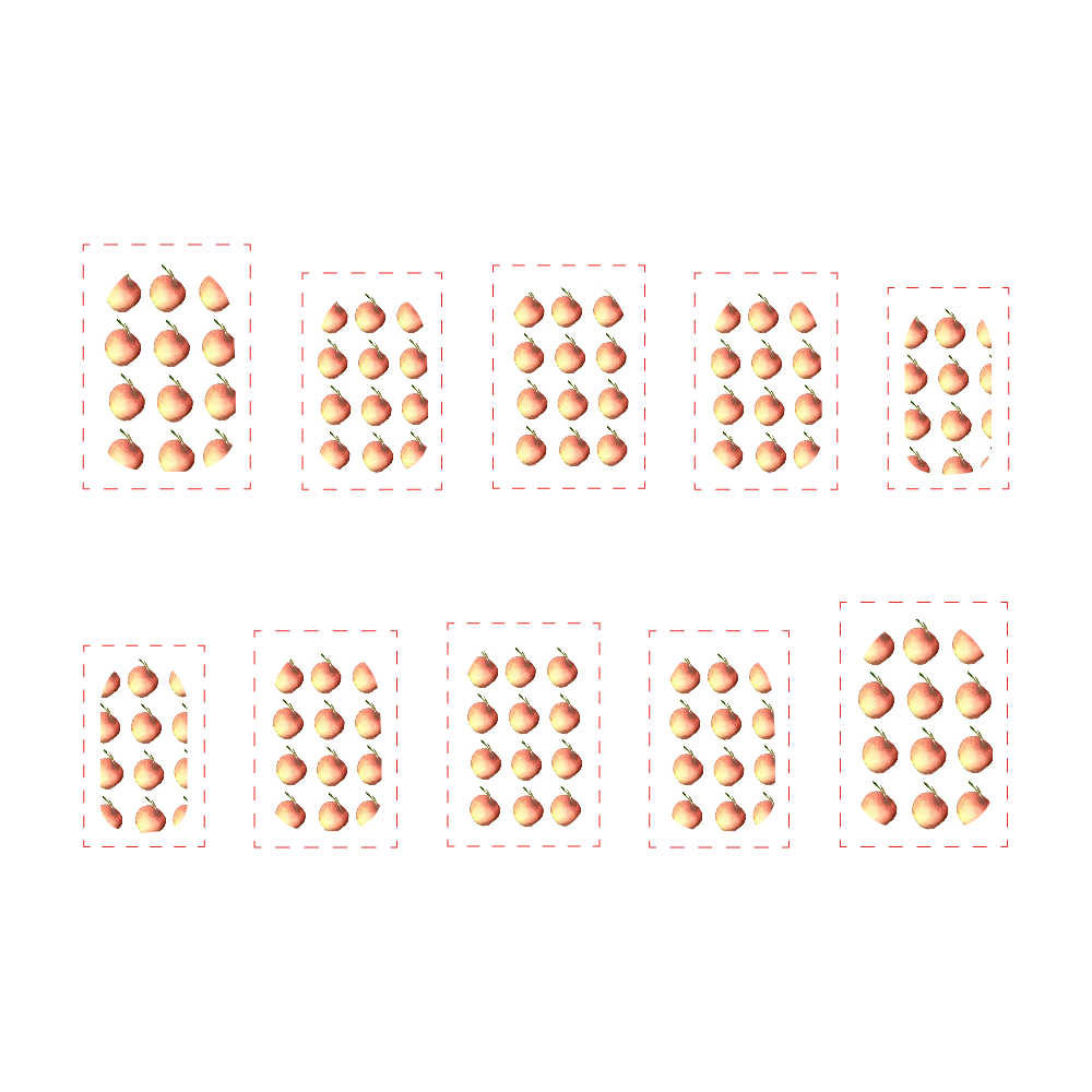 さくらんぼ　ネイルチップ (SSサイズ)