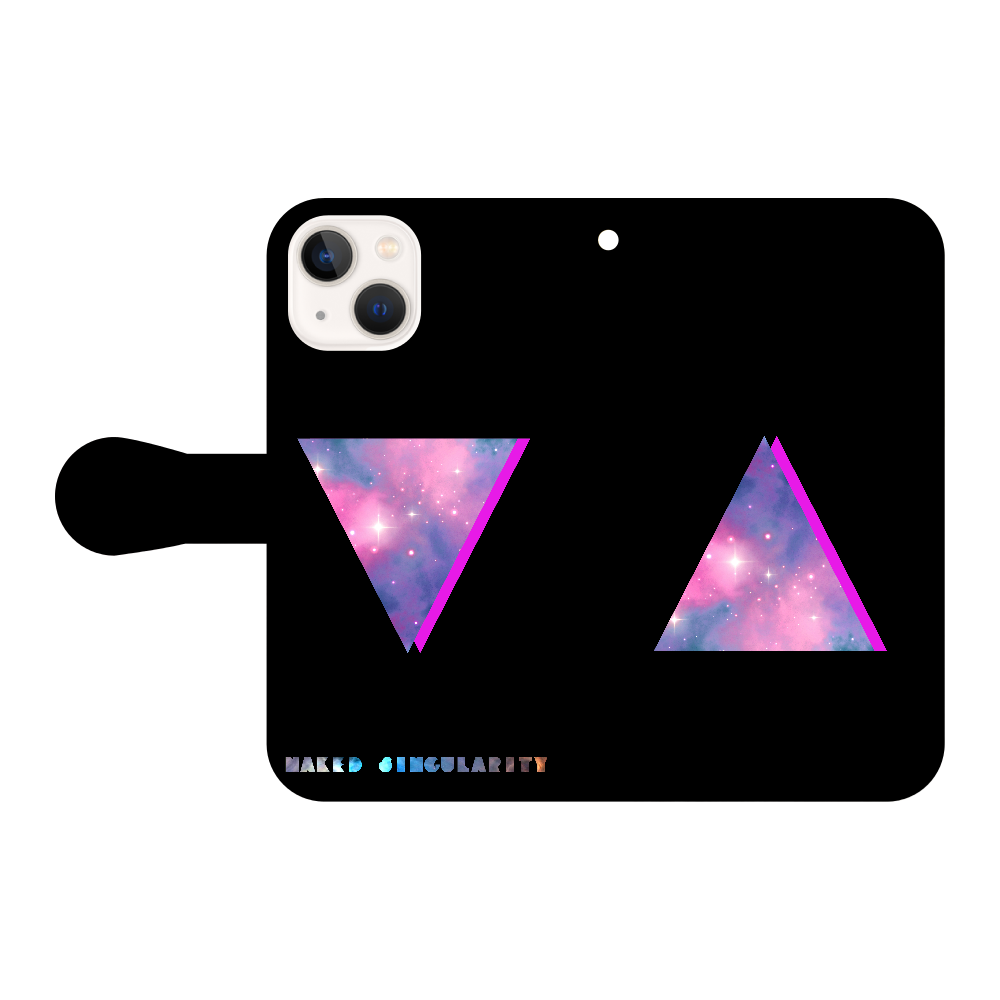 nebulaⅠ 手帳型ベルト付きiPhone13 mini