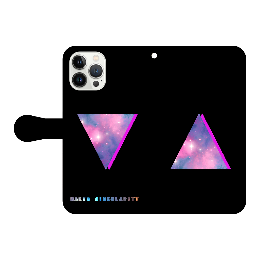 nebulaⅠ  手帳型ベルト付きiPhone13 Pro Max