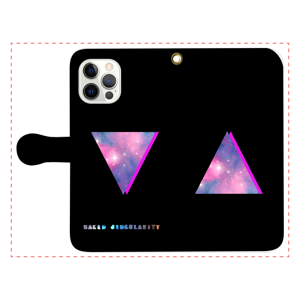 nebulaⅠ 手帳型ベルト付き iPhone 12 Pro Max