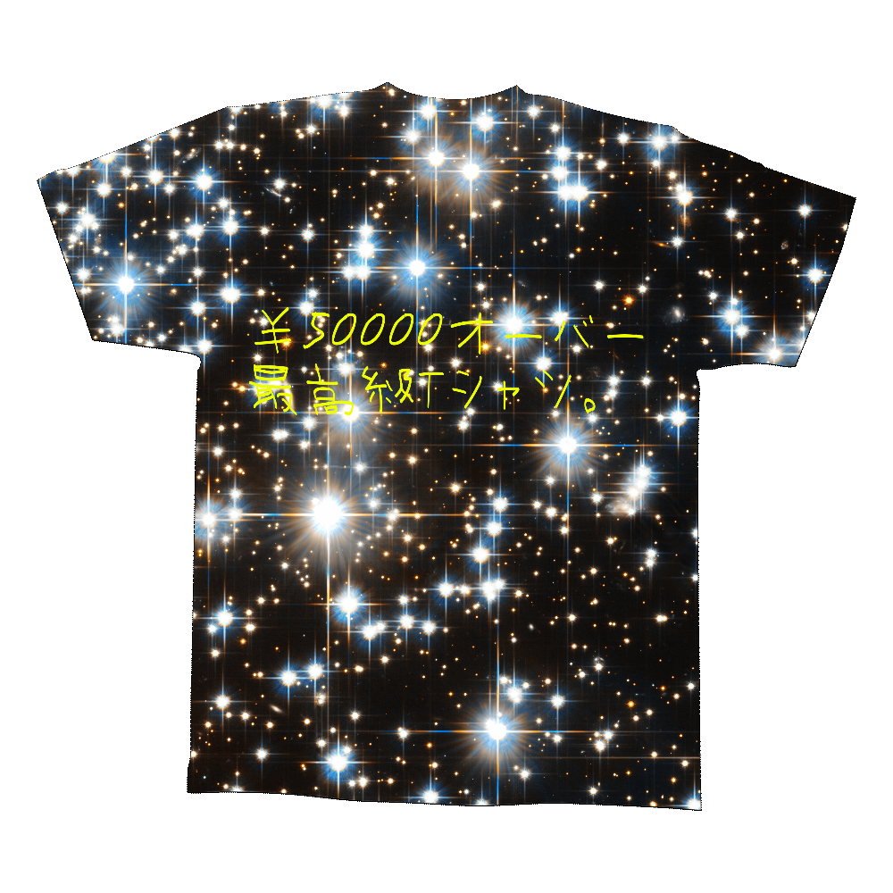 超高額糞ダサTシャツ。