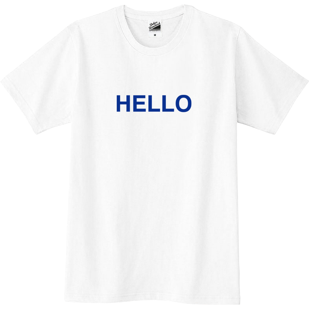 HELLO - GOOD BYE ロゴTシャツ|オリジナルTシャツのUP-T