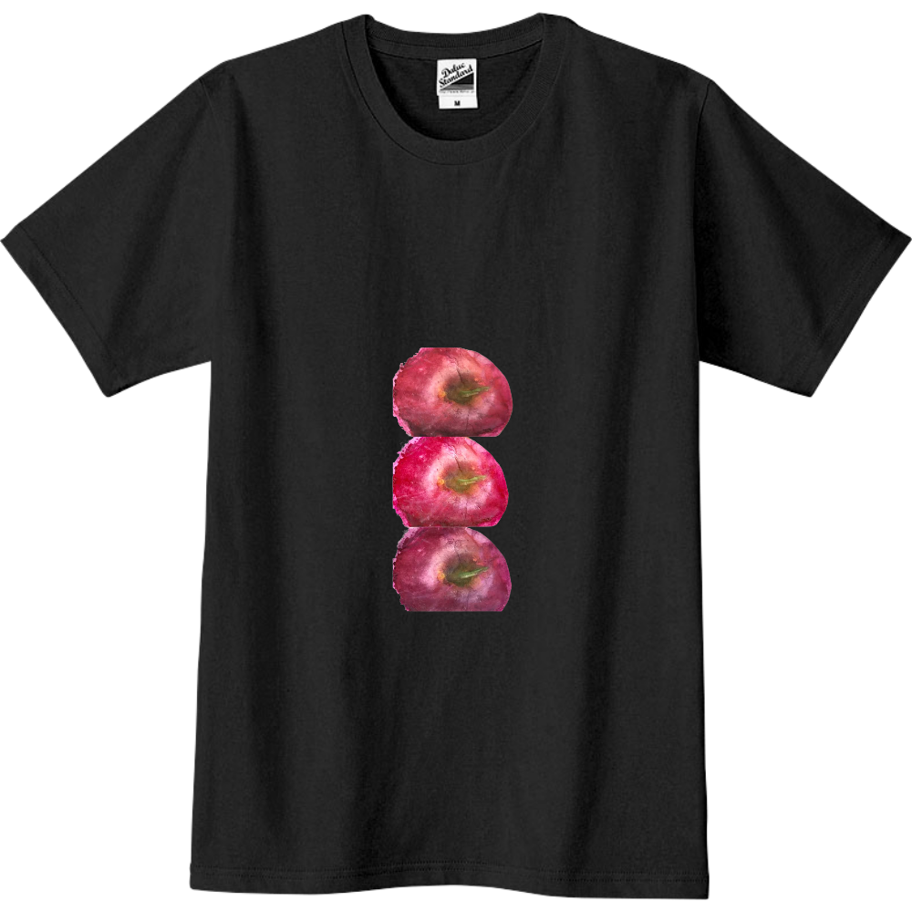 りんご ジャパンフィットスリムTシャツ