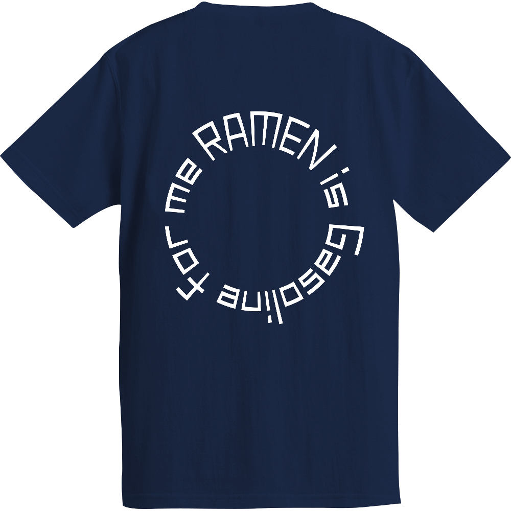 ガソラーTシャツ バックプリント