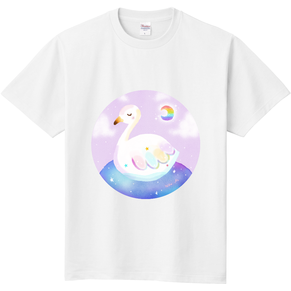 白鳥 オリジナルtシャツのup T