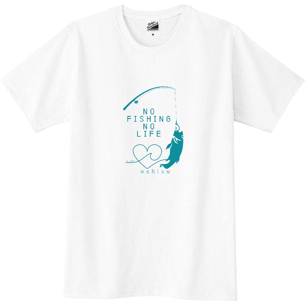 【PALiberty】おしず/オリジナルTシャツ/釣り/アングラー/釣りガール/白