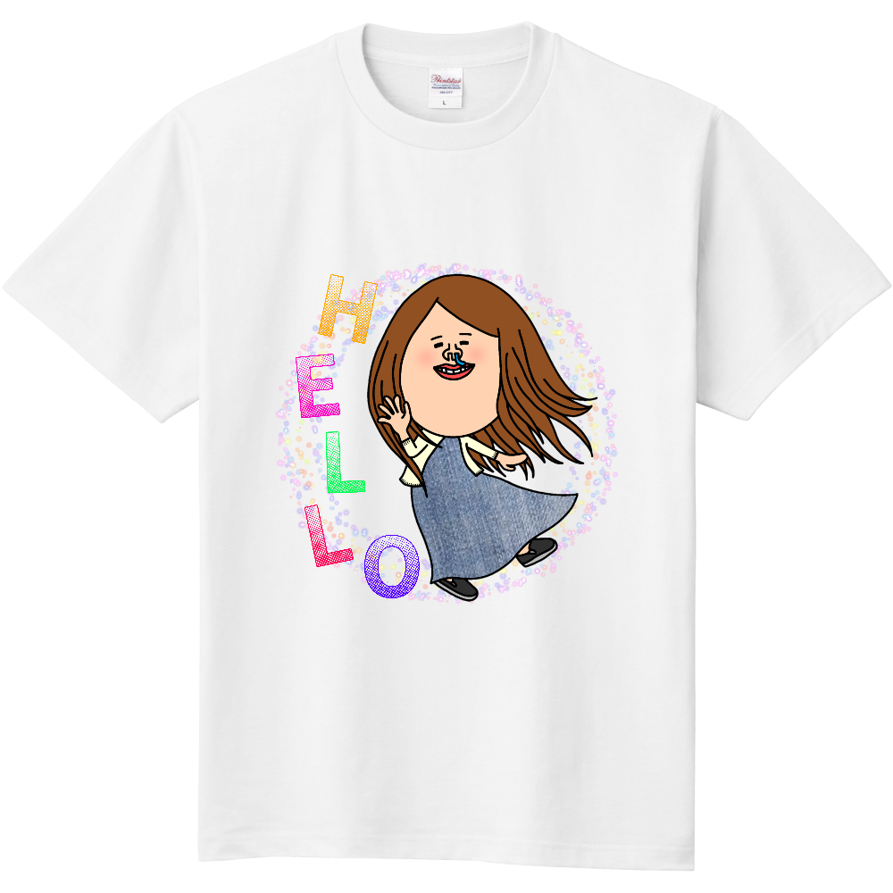 HELLO|オリジナルTシャツのUP-T
