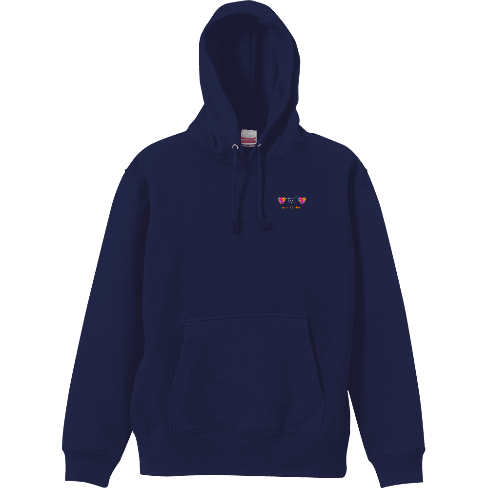 視線アート プルオーバー パーカー