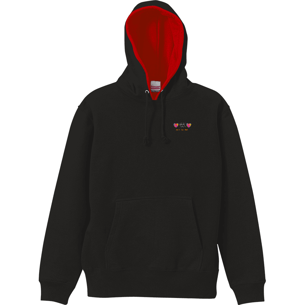 視線アート　プルオーバー パーカー