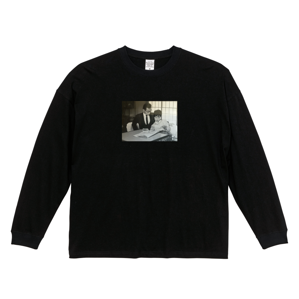 close to you ビックシルエットロングTシャツ/ブラック
