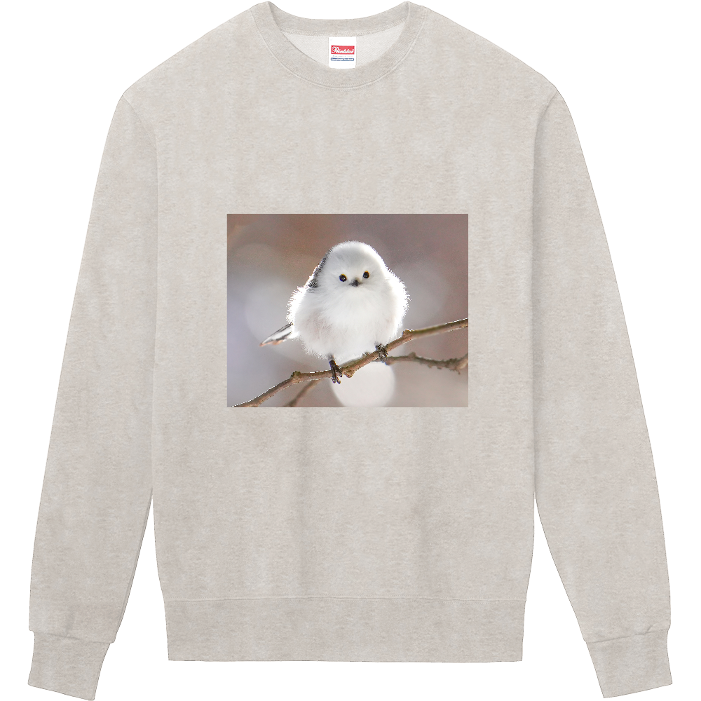 isoboシマエナガ長袖スウェット