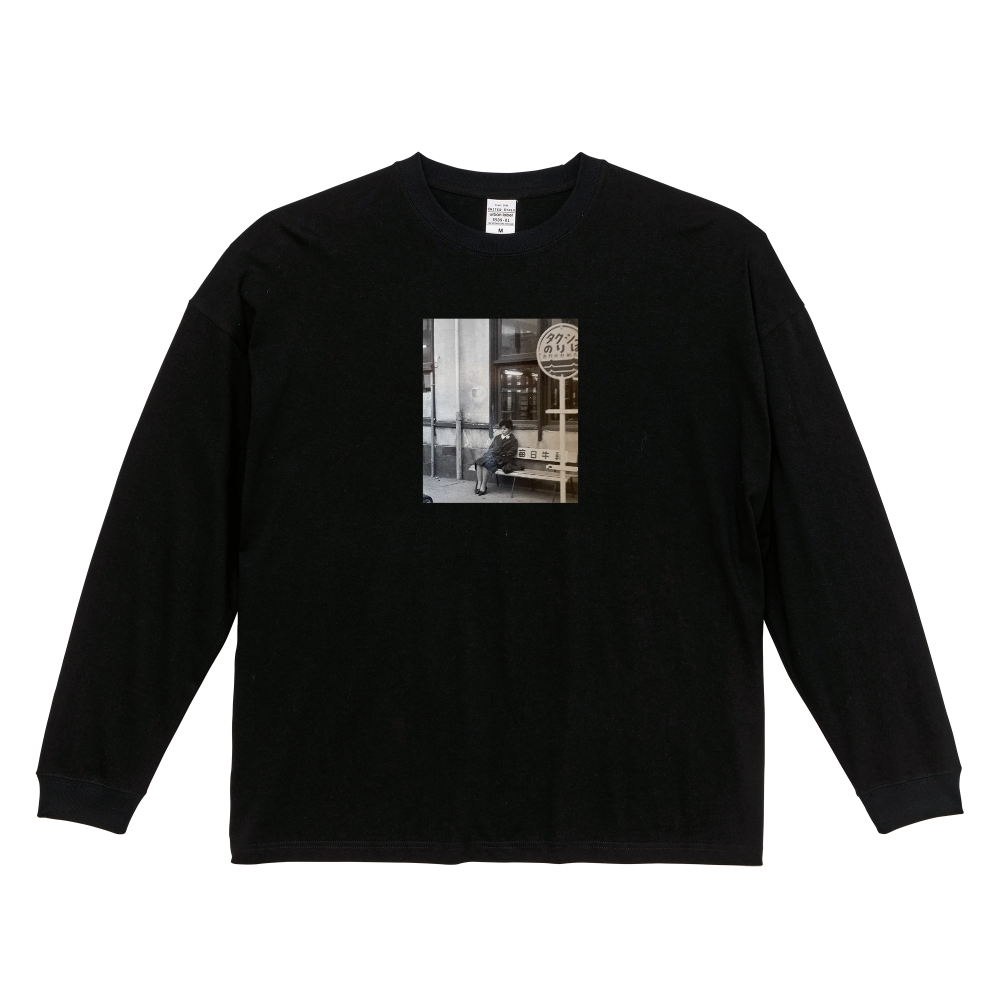 YASUKOビッグシルエットロングTシャツ/ブラック