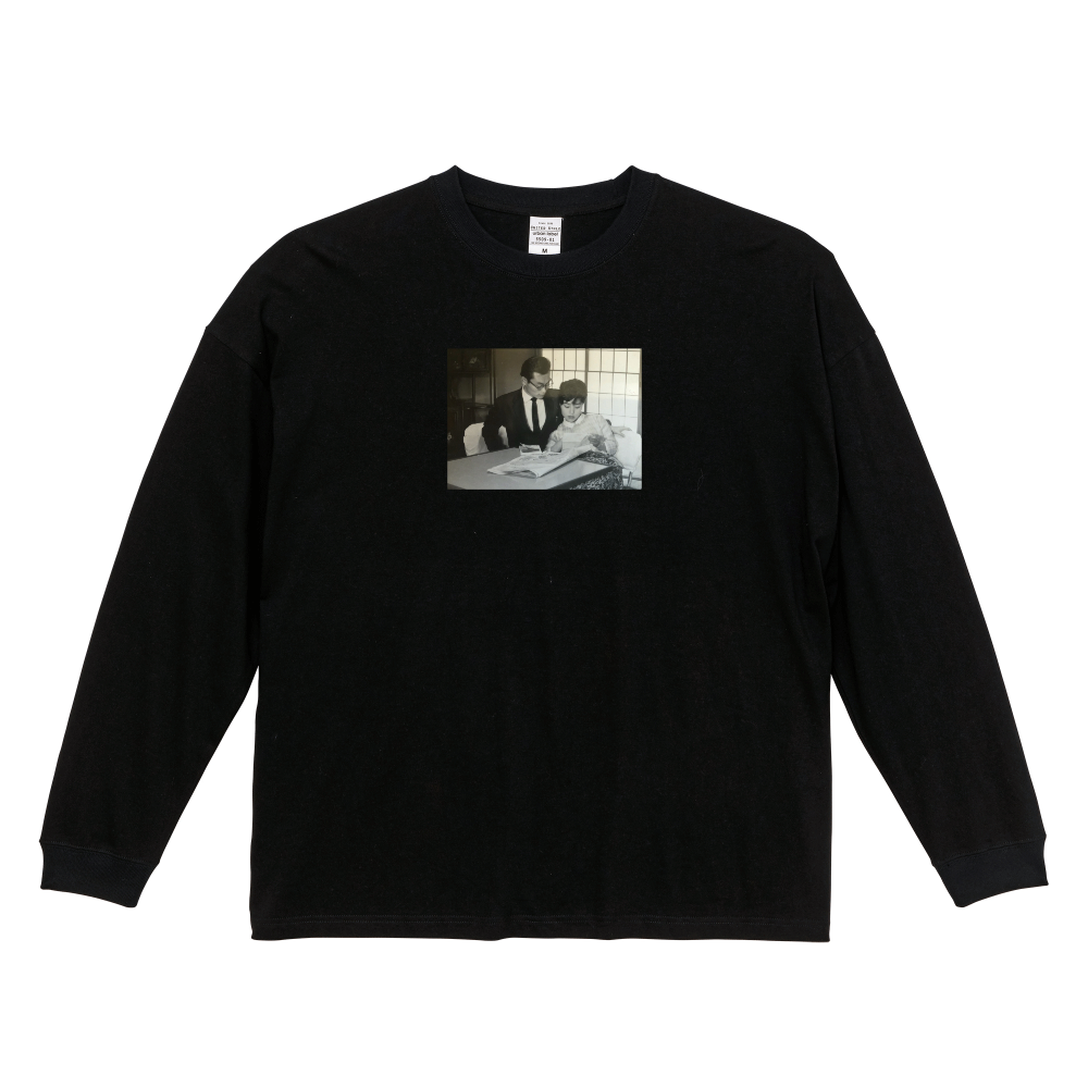close to you ビックシルエットロングTシャツ／ブラック
