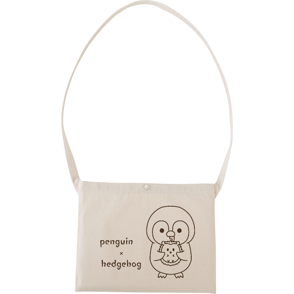 はりペんキャンバスサコッシュ （英語ver.）