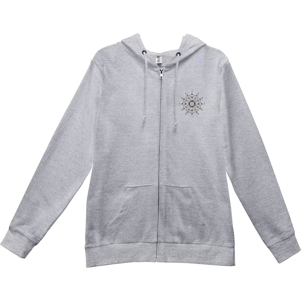 スタンダードジップパーカー / ヘザーグレー