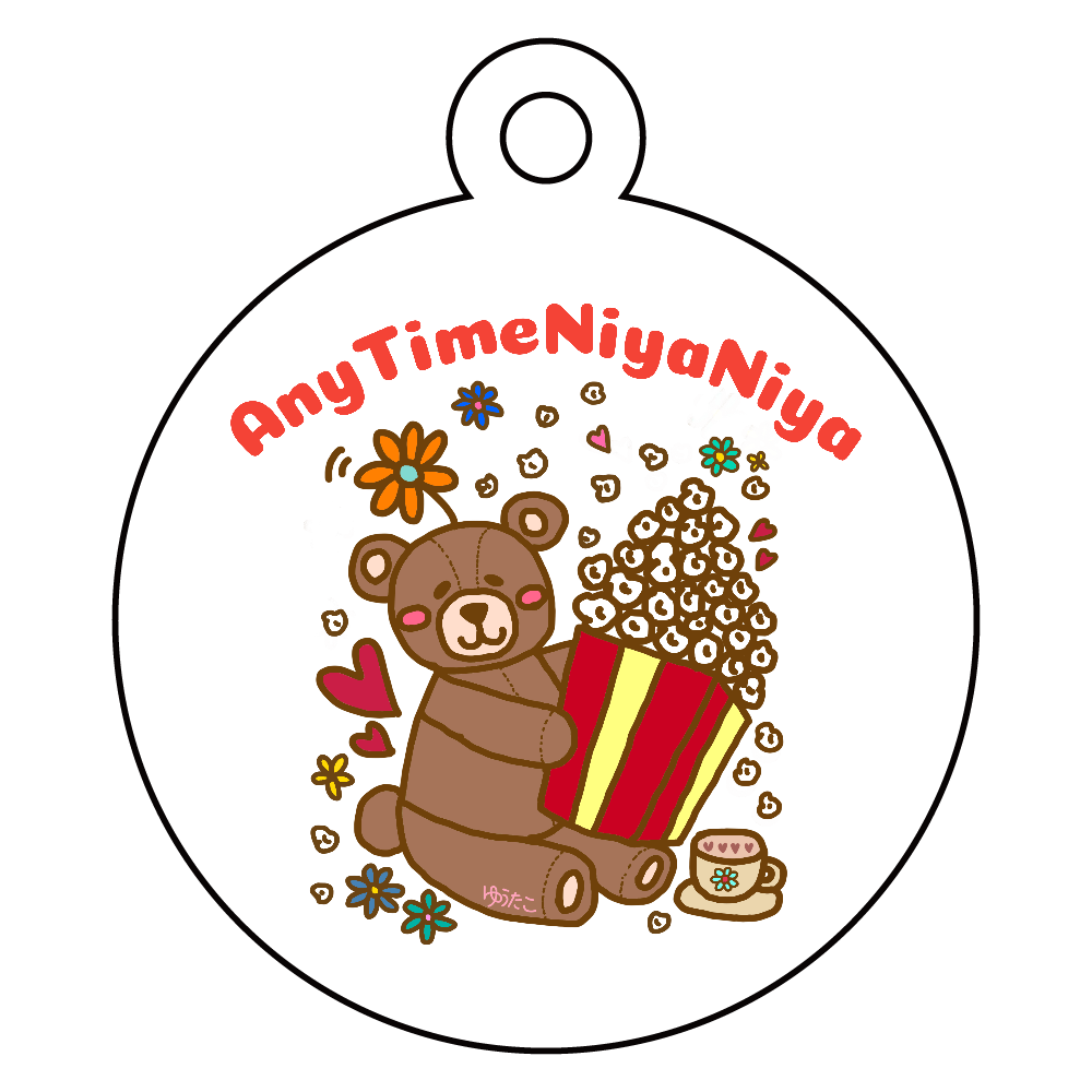 アクリルキーホルダー♡クリア