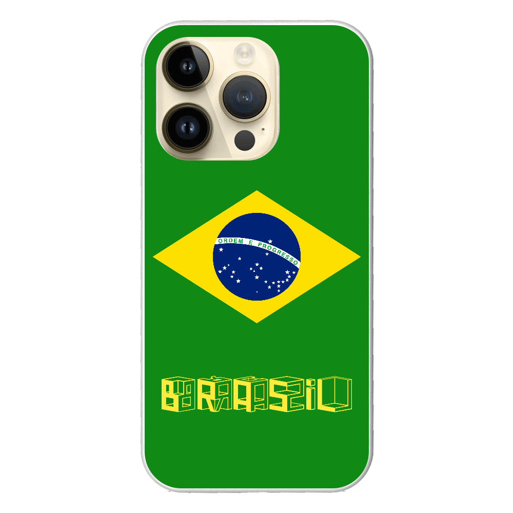 BRASIL National Flag fo iPhone14 Pro