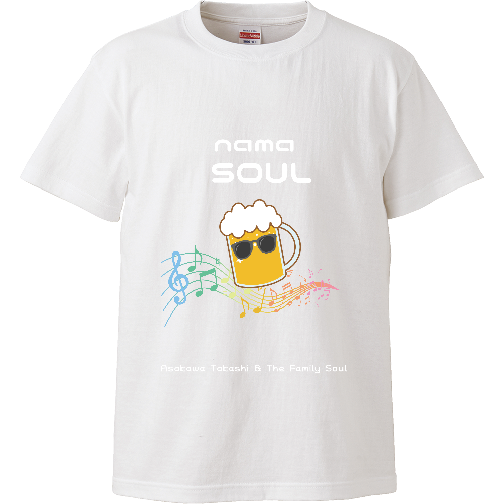 nama SOUL Tシャツ(白文字Ver)-ハイクオリティーTシャツ