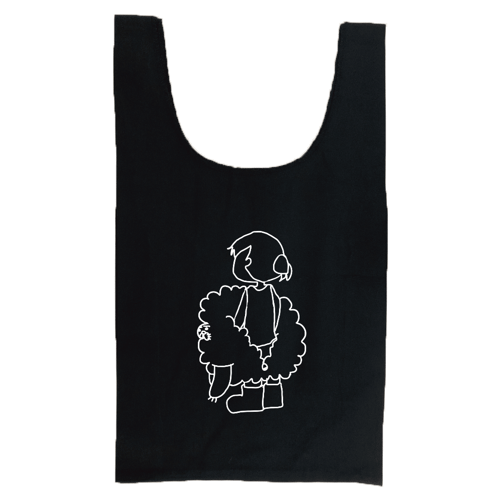 もじゃお×アルバイト＝エコバック