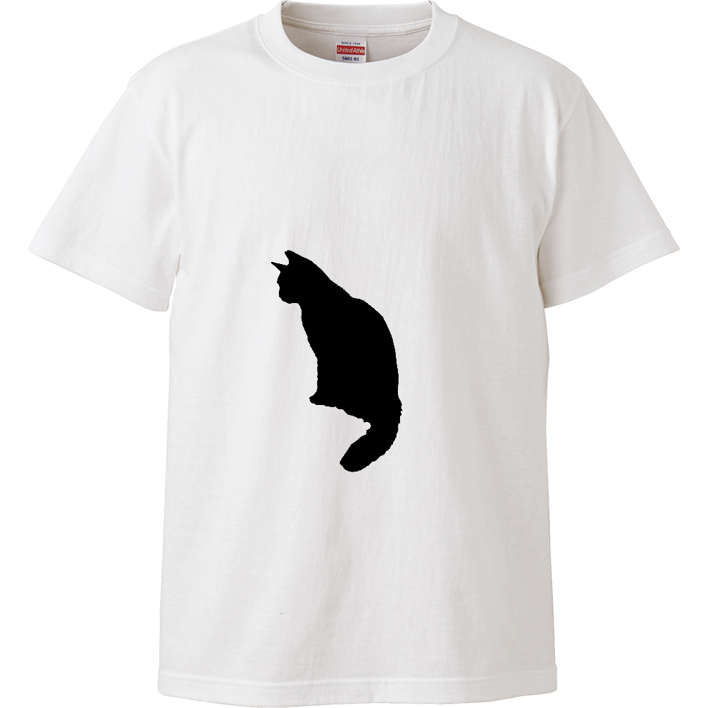 黒猫Tシャツ|オリジナルTシャツのUP-T