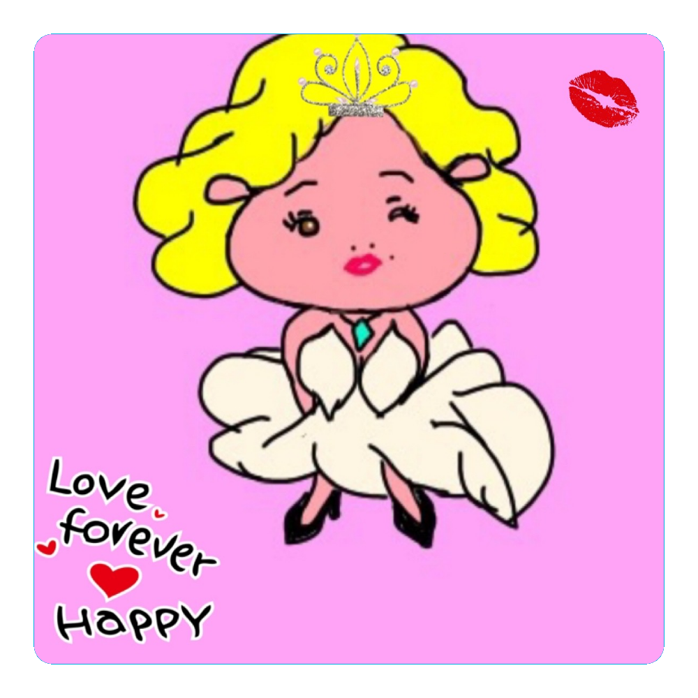 マリリンモンロー風リンちゃん