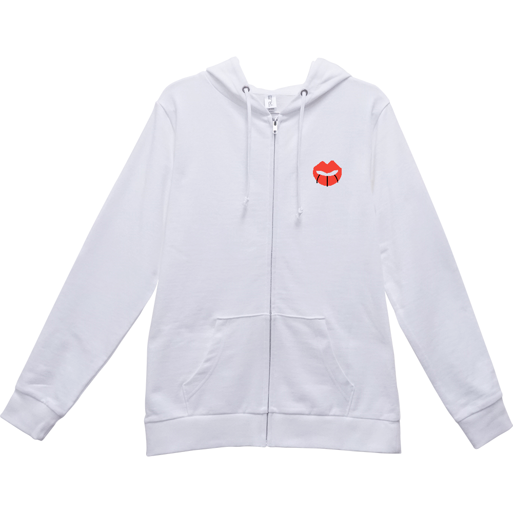 くちびる パーカー