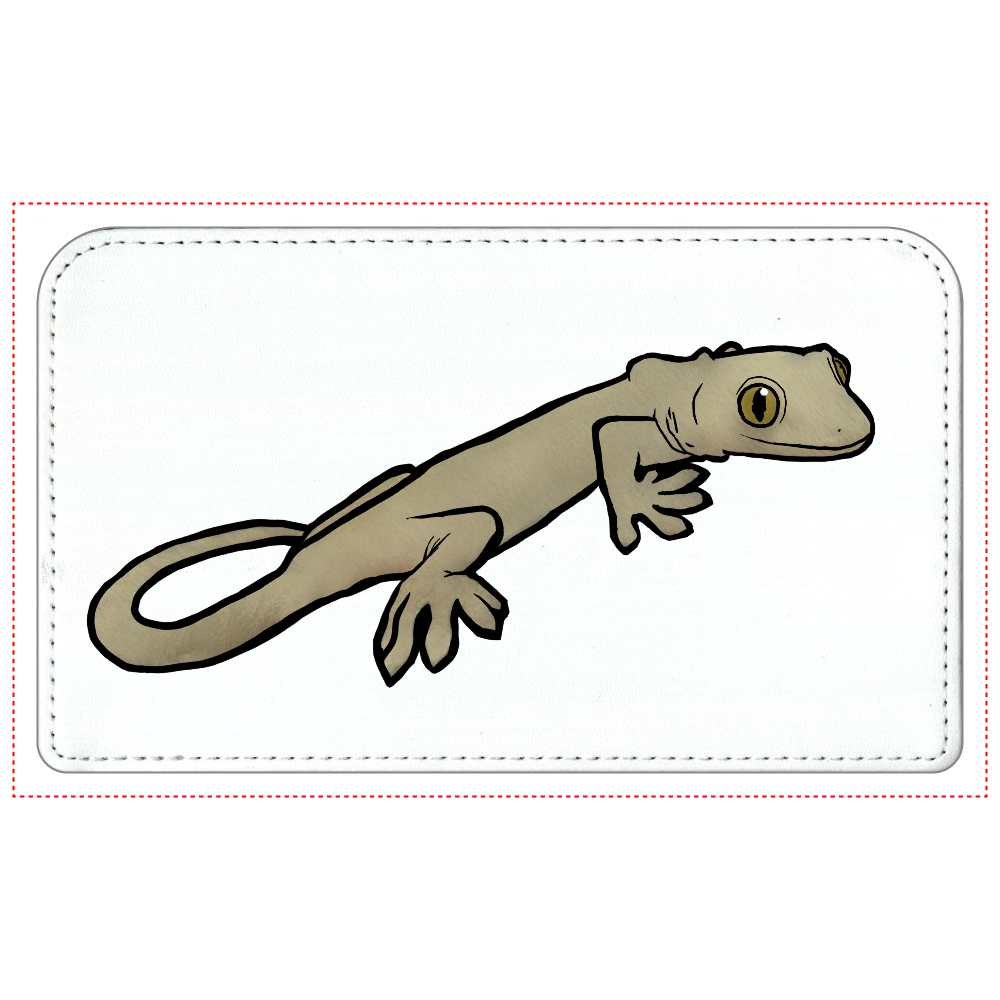 ニホンヤモリ　ポーチ